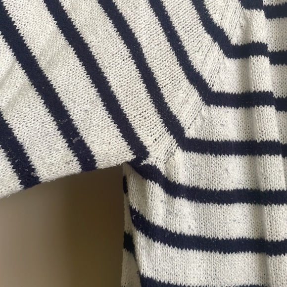 Lilly Pulitzer Petrina Sweater Coastal Shell Stripe - Picture 4 of 9